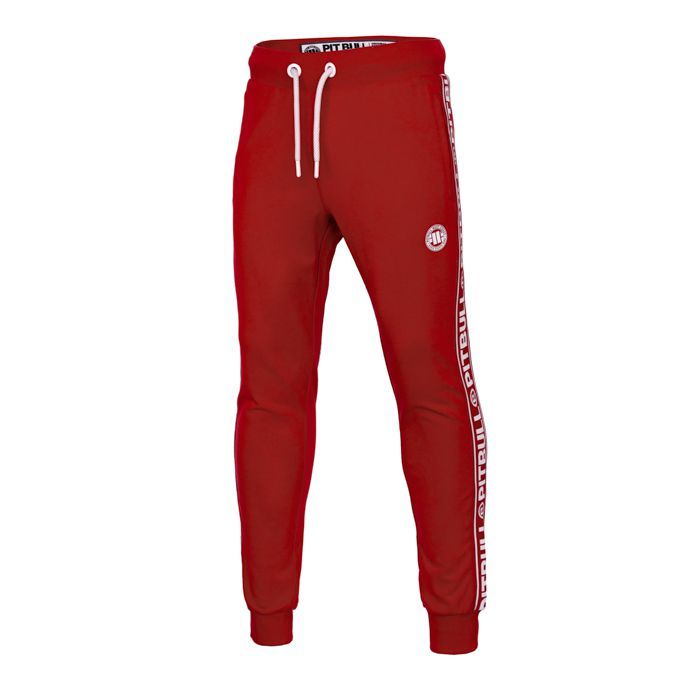 Joggers 'Small Logo' FRANCUSKI TERRY Red