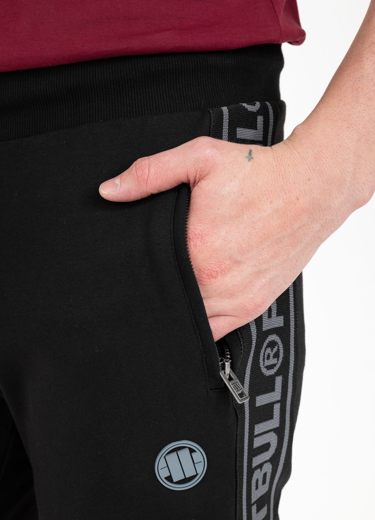 Sweatpants French Terry Small Logo - Pitbull.eu