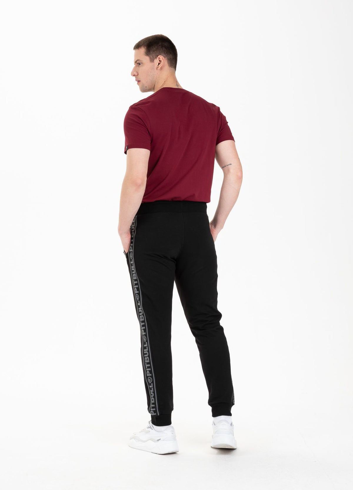Sweatpants French Terry Small Logo - Pitbull.eu