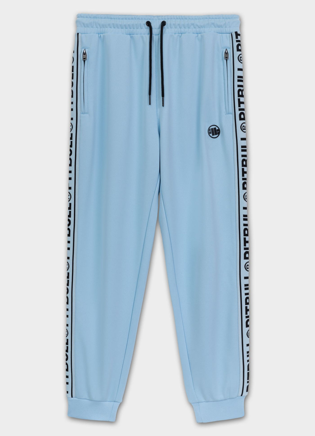 Men's Sweatpants Oldschool Tape Logo - Light blue