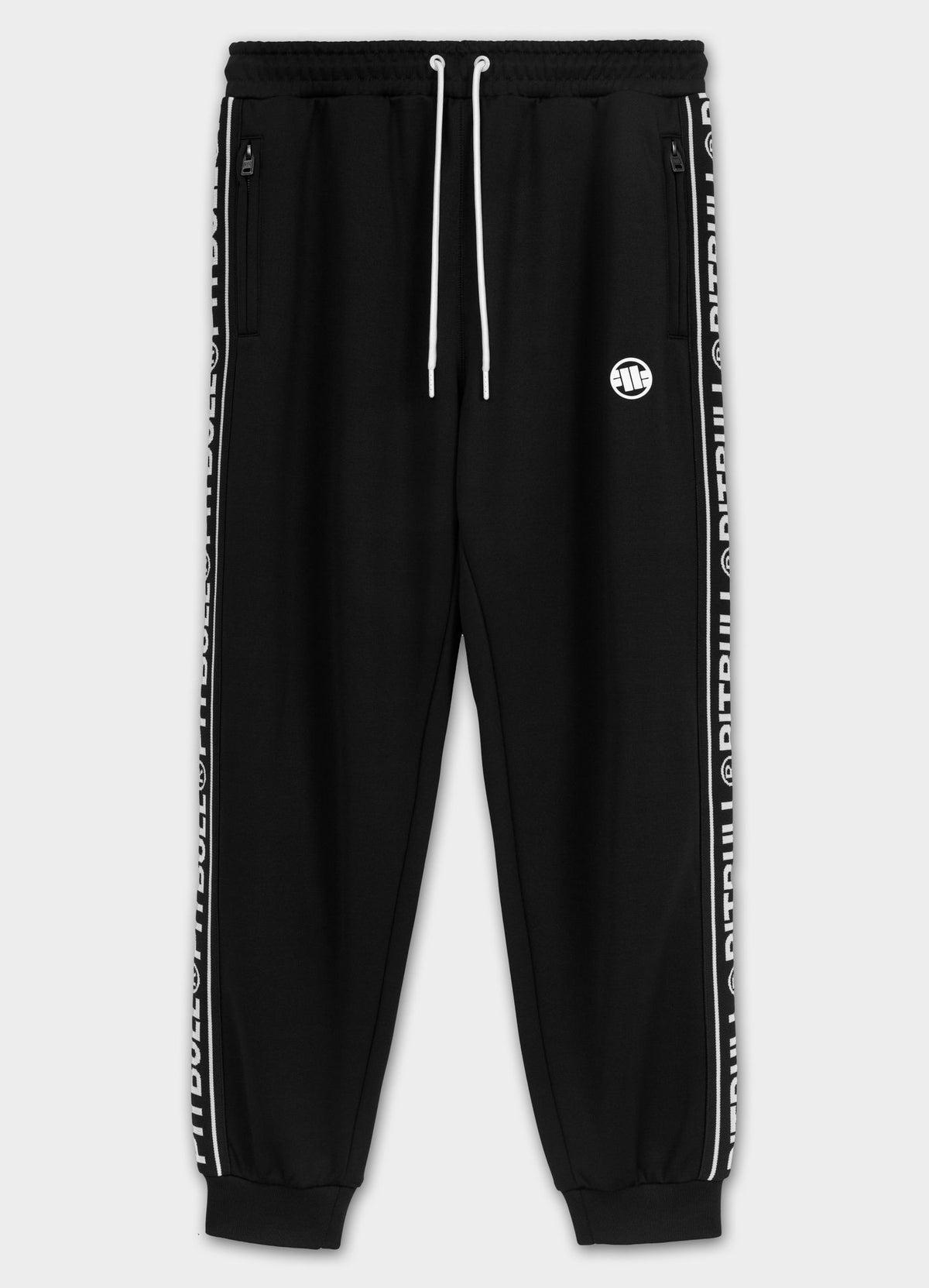 Men's Sweatpants Oldschool Tape Logo - Black