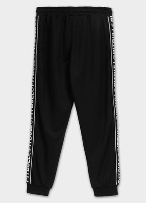 Men's Sweatpants Oldschool Tape Logo - Black