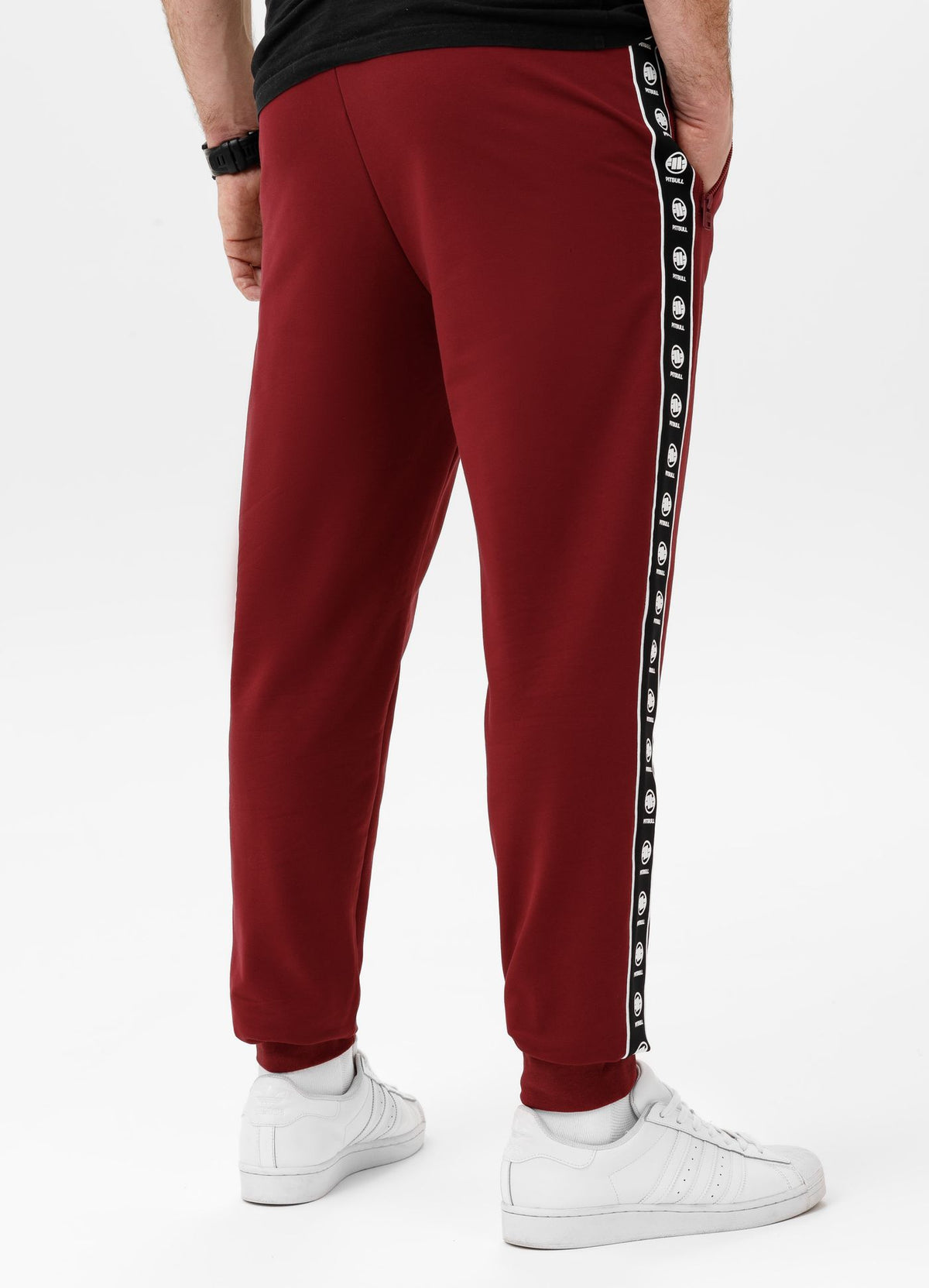 Men's Sweatpants TAPE NUGGET - Burgundy