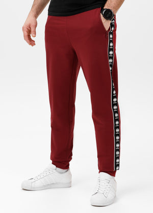 Men's Sweatpants TAPE NUGGET - Burgundy