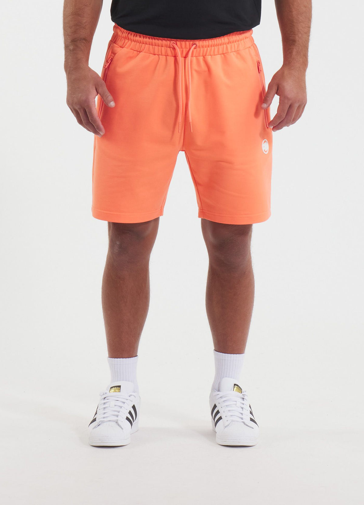 Men's sweat shorts NUGGET - Bright salmon