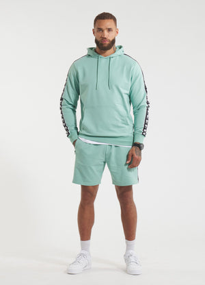 Men's sweat shorts TAPE NUGGET - Light mint