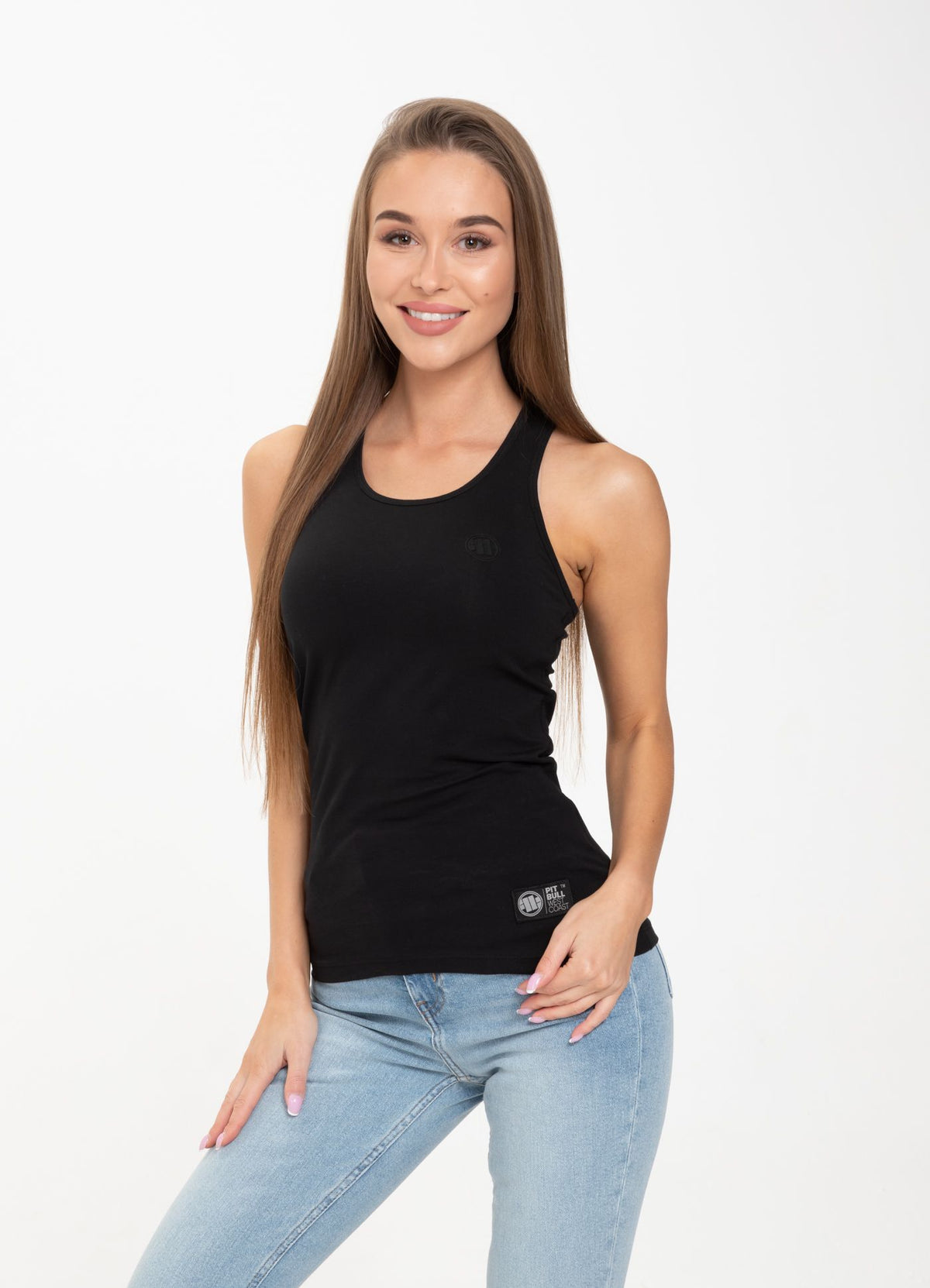 Women's Tank Top Slim Fit Small Logo