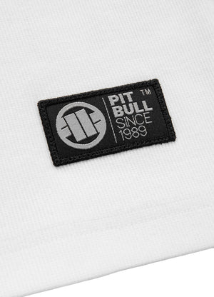 Muška majica bez rukava MALI LOGO - Bijela