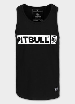 Muška majica bez rukava Slim Fit Hilltop - crna