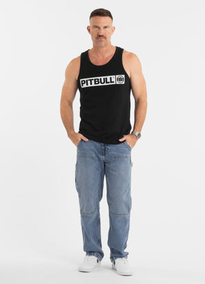 Muška majica bez rukava Slim Fit Hilltop - crna