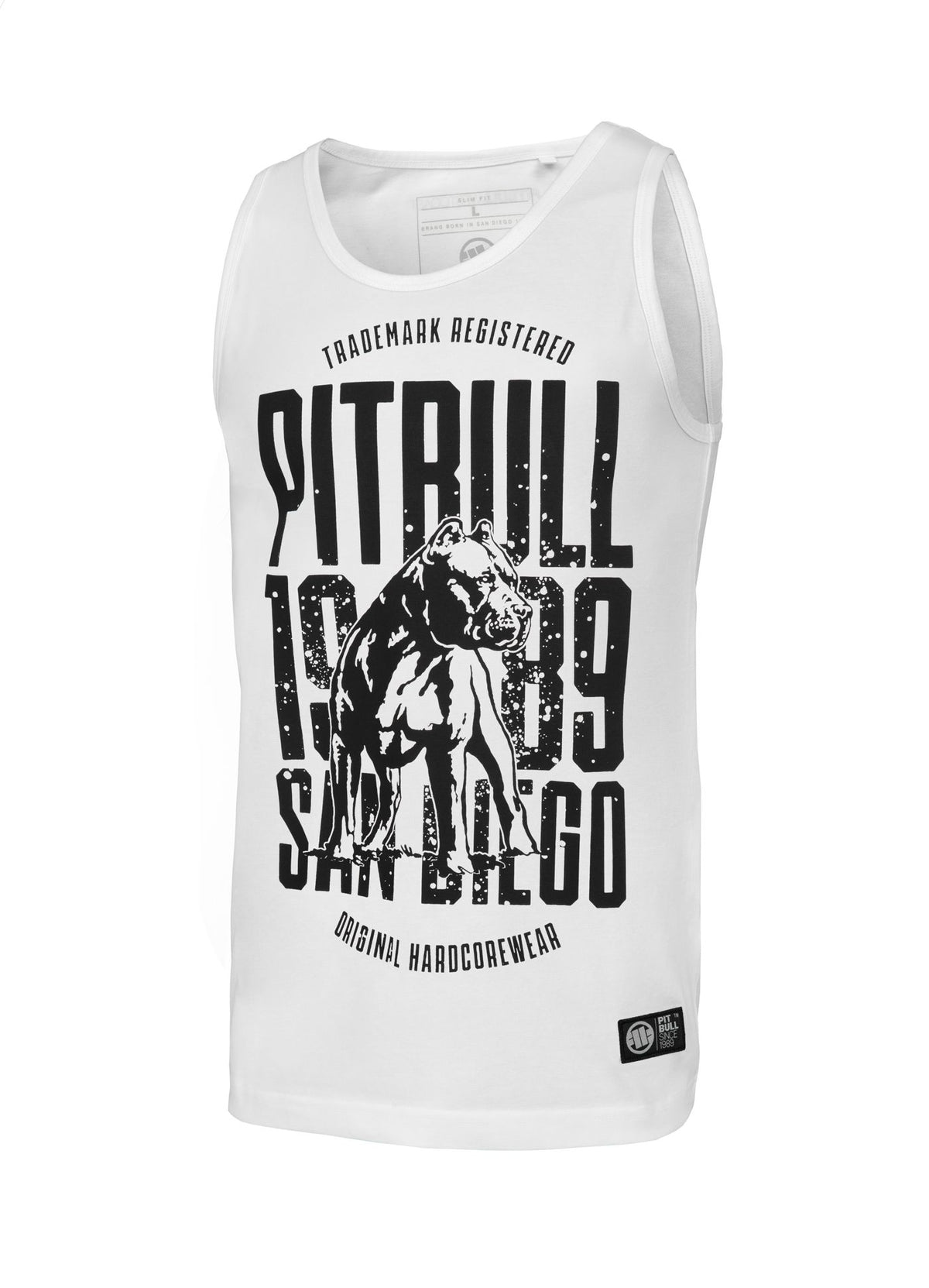 Majica bez rukava Slim Fit San Diego Dog