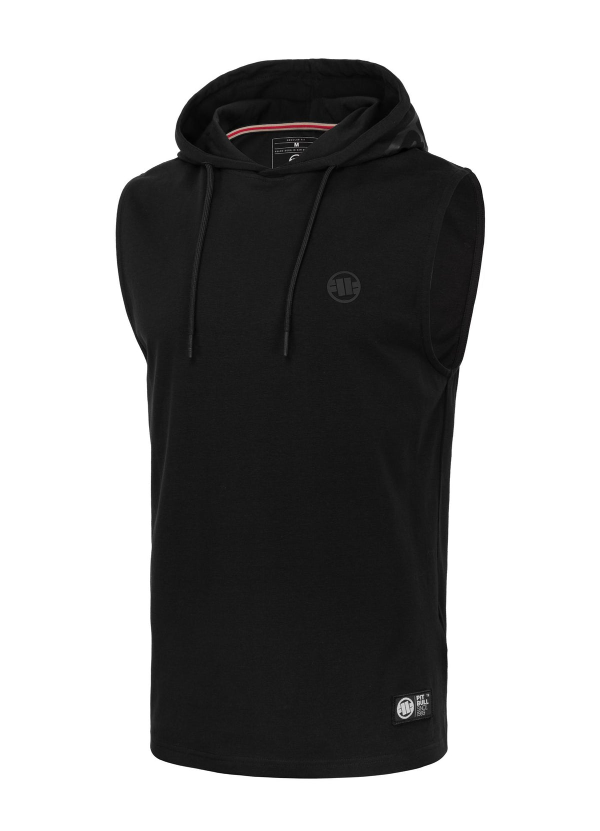 Majica s kapuljačom Spandex Hilltop - crna