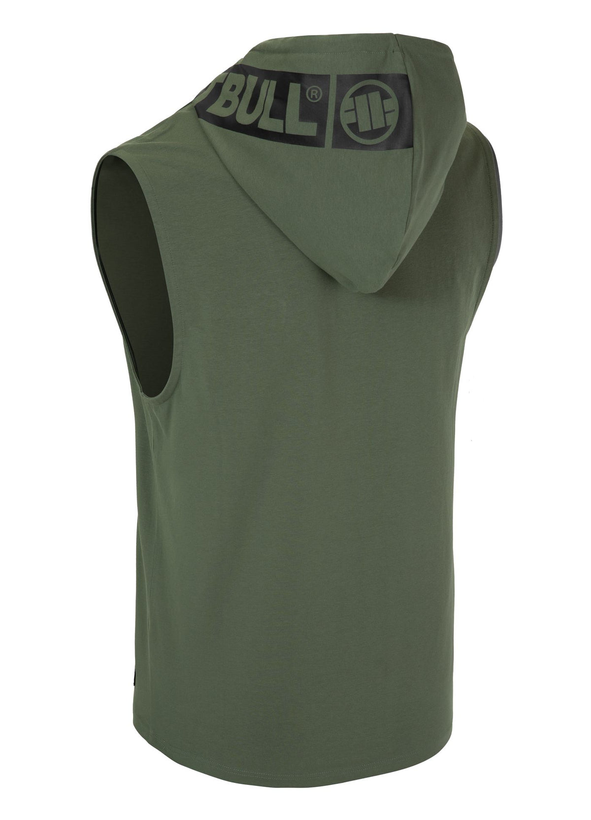 Hoodie tank top Spandex Hilltop - Olive