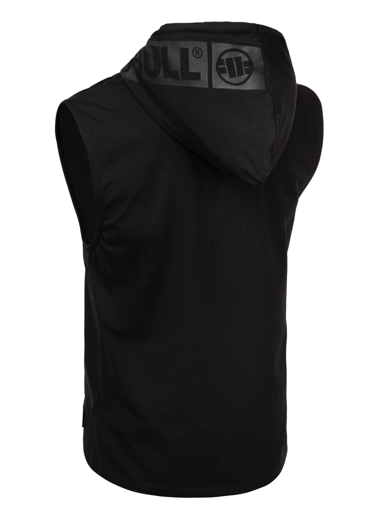 Majica s kapuljačom Spandex Hilltop - crna