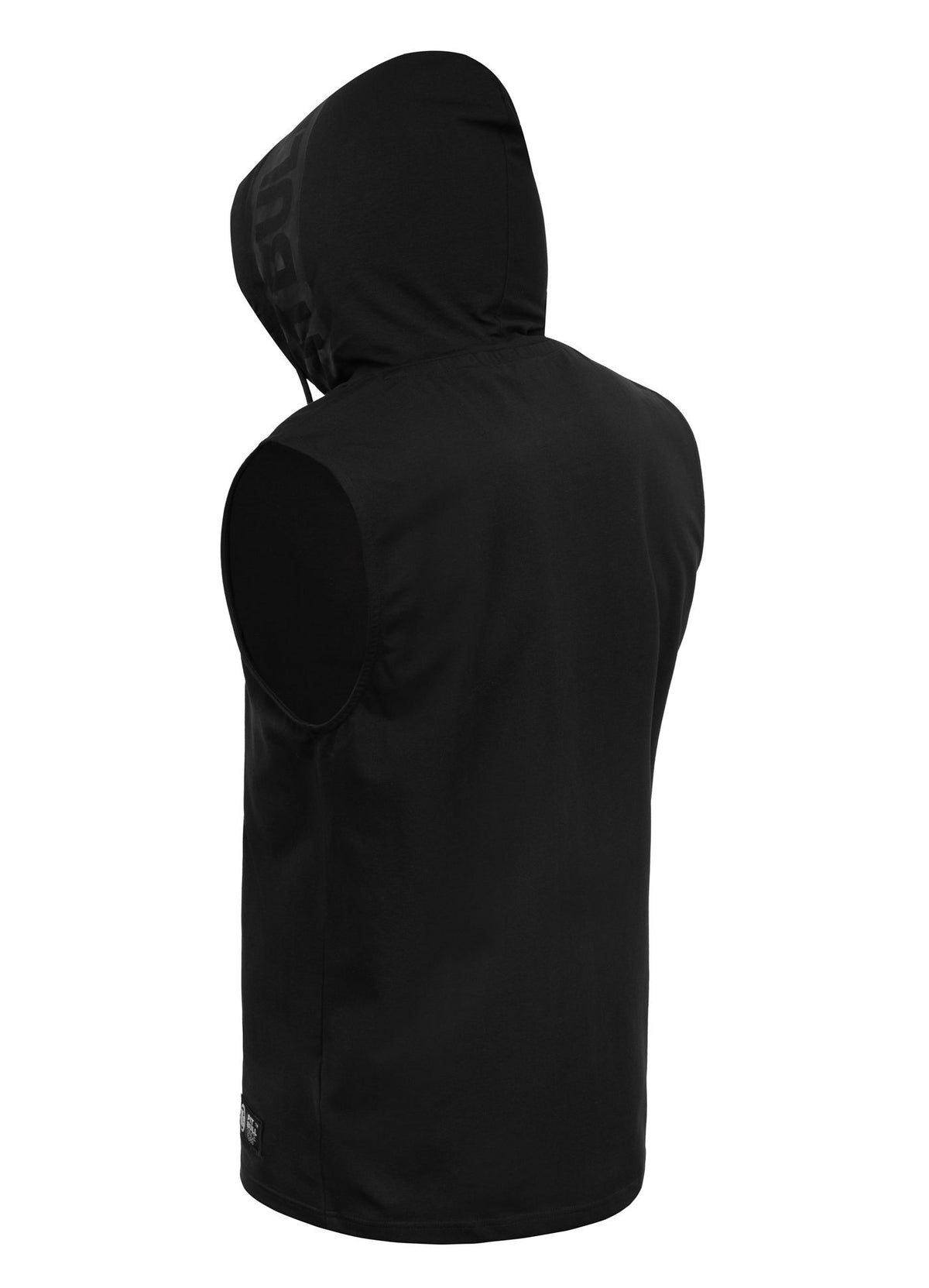 Majica s kapuljačom Spandex Hilltop - crna
