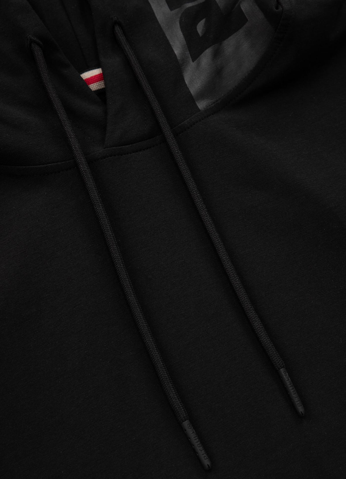 Majica s kapuljačom Spandex Hilltop - crna