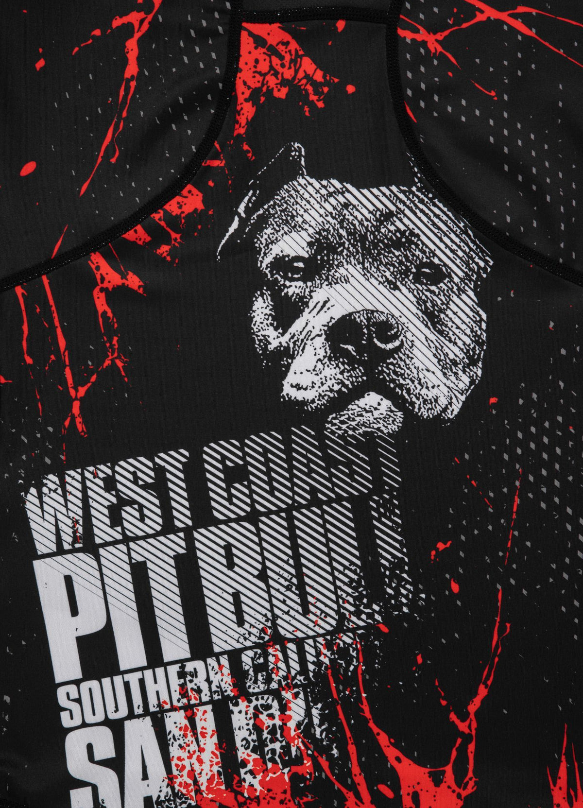 Women's T-Shirt Mesh Performance Pro plus Blood Dog