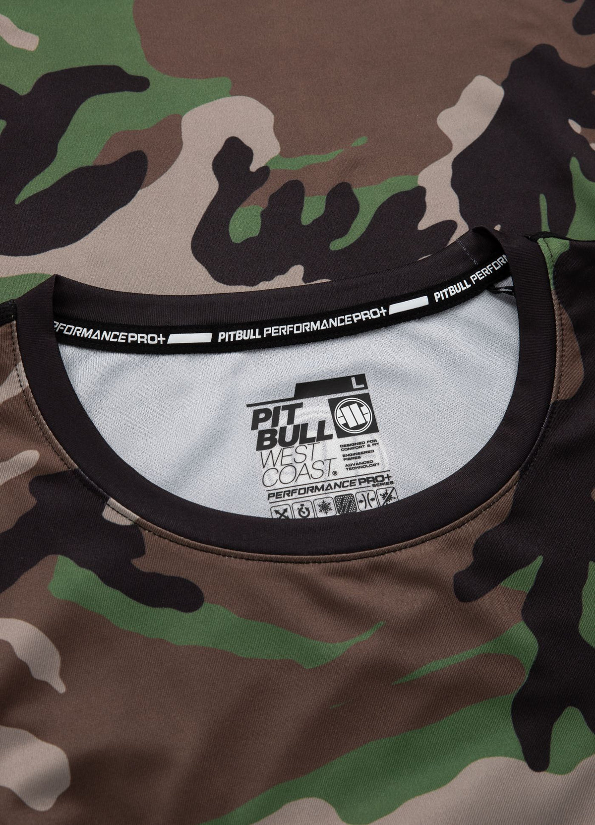 Koszulka Mesh Performance Pro plus Camo Small Logo