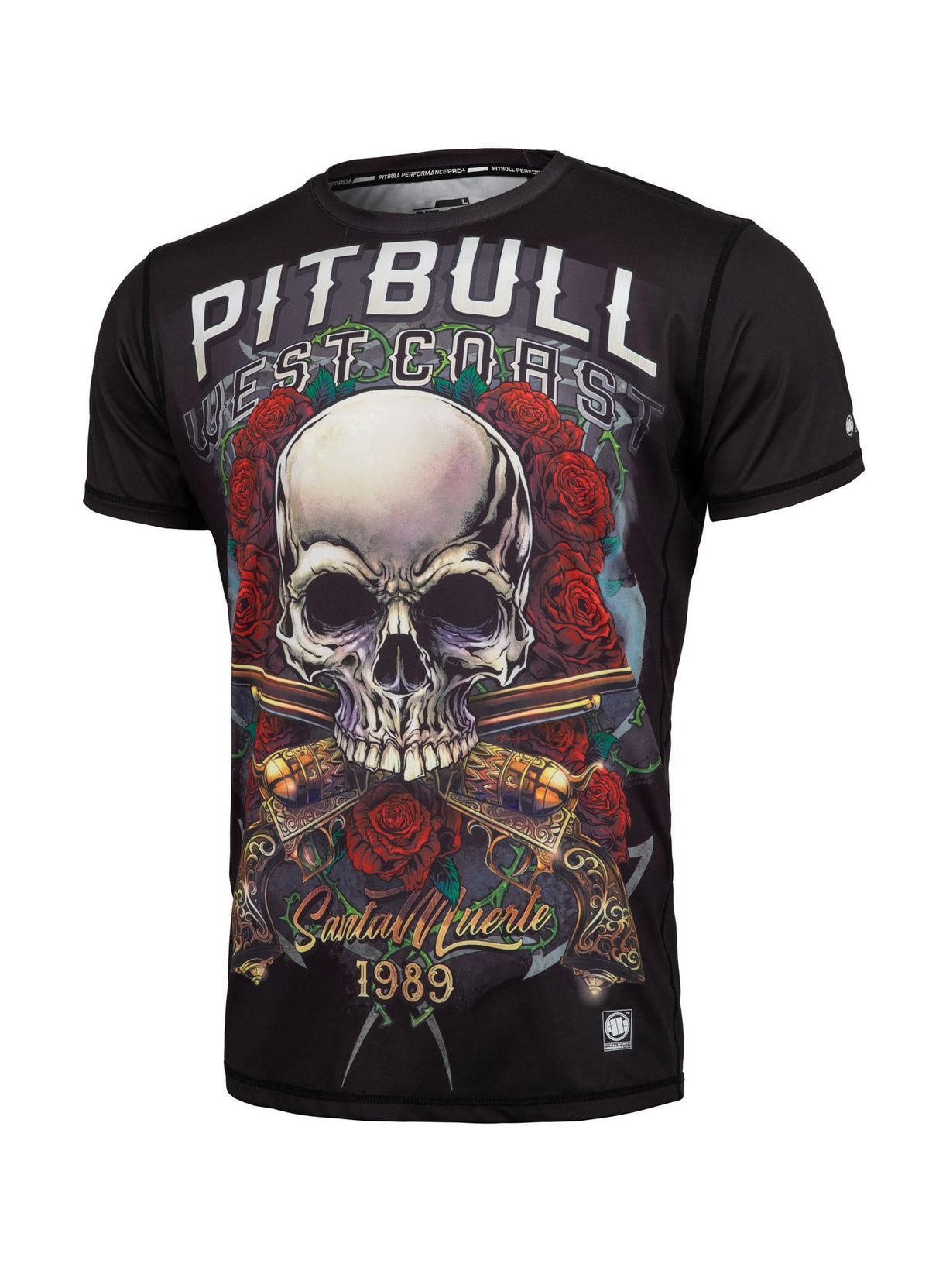 Koszulka Mesh Performance Pro plus Santa Muerte - Pitbull.eu