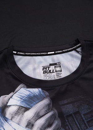 Rashguard Mesh FIGHT DIVISION crna