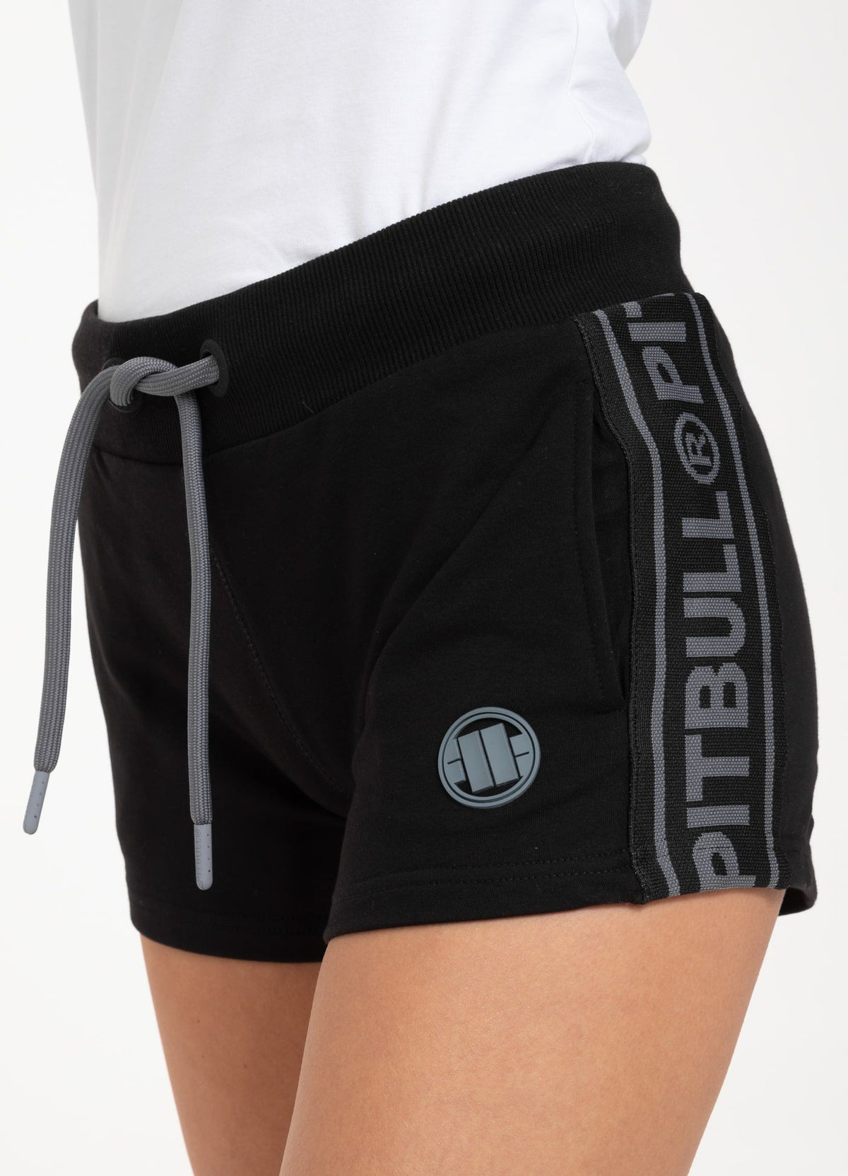 Women's sweat shorts French Terry Small Logo - Pitbull.eu