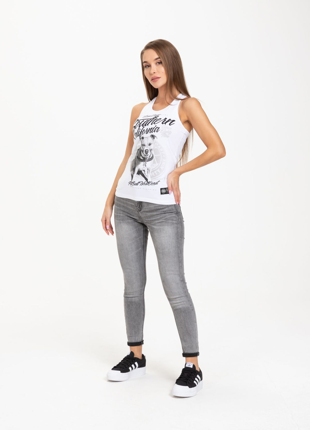 Women's Tank Top Slim Fit So Cal 18 - Pitbull.eu
