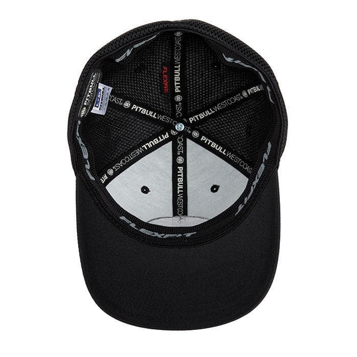 MESH BASEBALL FULL CAP CALIFORNIA Black - pitbullwestcoast