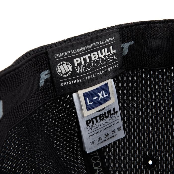 MESH BASEBALL FULL CAP CALIFORNIA Black - pitbullwestcoast
